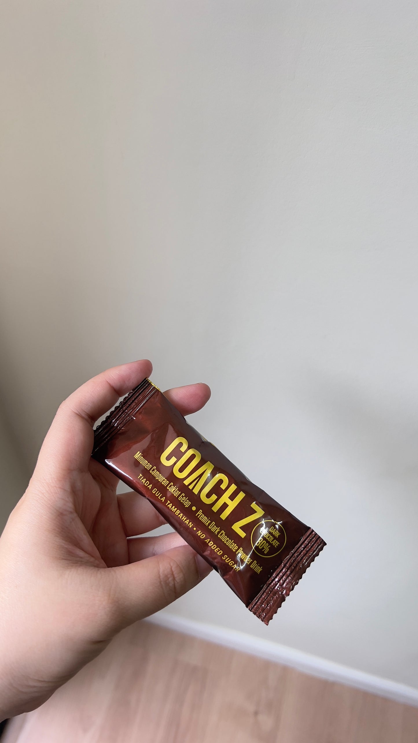 Dark Chocolate Premix Powder Drink 80% No Added Sugar ( 12 Sachet )